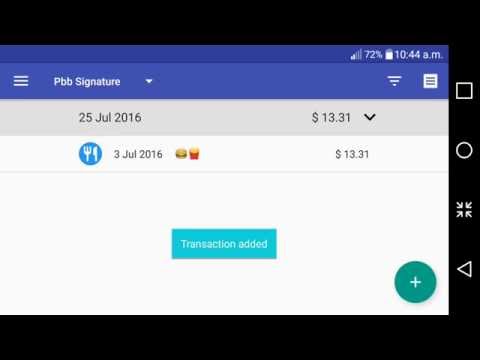 Demo video for Android app - Manage Credit Card Instantly