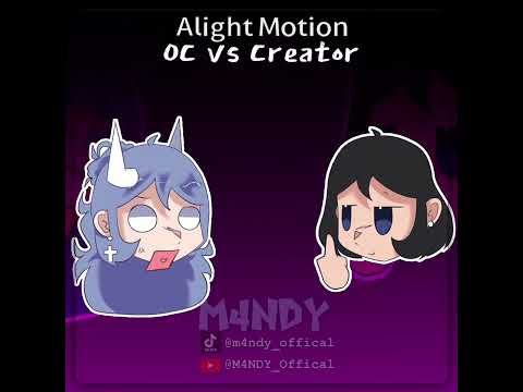 // OC VS CREATOR // #oc #animation #edit #shorts