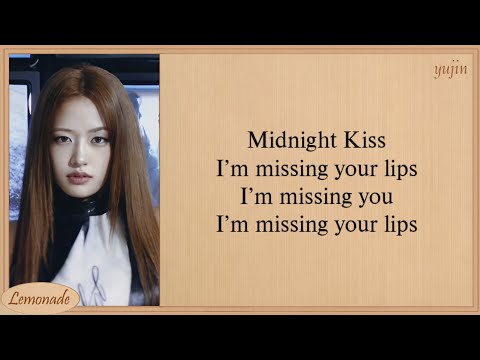 IVE Midnight Kiss Easy Lyrics