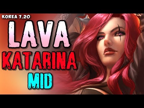 ROX Lava (955 LP) plays Katarina mid v Karthus matchup - Korean SoloQ P 7.20