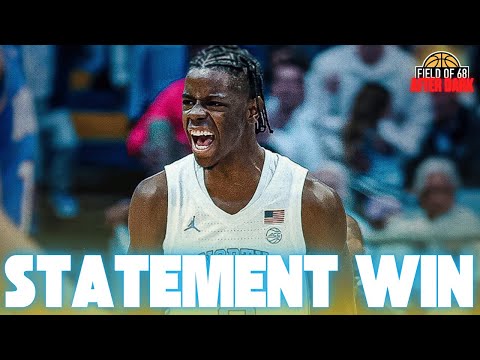 REACTION: North Carolina's HUGE second half blows them past Kansas! | 'A massive win' | AFTER DARK