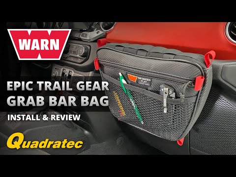 Warn Epic Trail Gear Grab Handle Bag for Jeep Wrangler & Jeep Gladiator