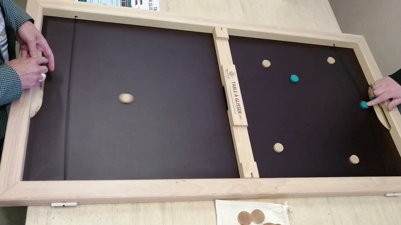 2-in-1 Sliding Table Game