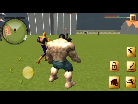 Spider Hero Monster Final City Robotic Battle | Incredible Hulk Spiderman Superman Escape - GamePlay