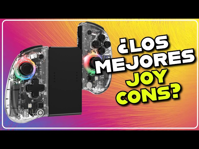 Vídeo relacionado con TIKOdirect Bonitas tapas de agarre para el pulgar compatibles con Switch Joy-con/OLED/Switch Lite, Kawaii Joystick Cap Grip 4 piezas de silicona suave protectora ergonómica cubierta de botón, color