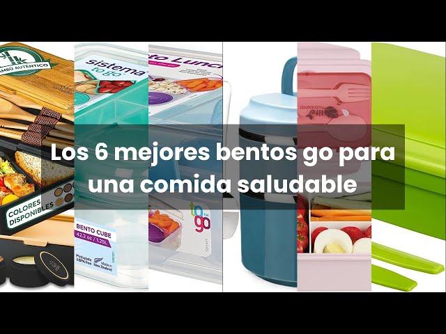 Vídeo relacionado con Sistema TO GO fiambrera bento | Fiambrera con tarrina para yogur o fruta | 1,65 l | Sin BPA | Morado [21690-9T]