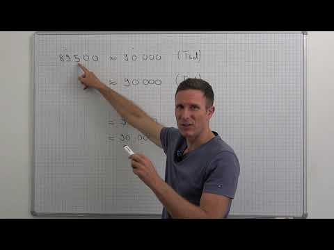 Natürliche Zahlen runden, Beispiel