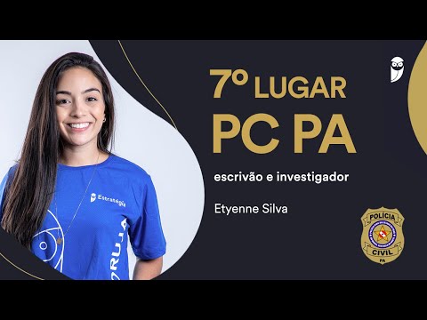 PC PA Competition: Etyenne Silva, approved for the positions of clerk (7th place) and researcher.
