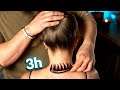 3 HOUR ASMR Insomnia Treatment Hair Play Brushing Sounds No Talking