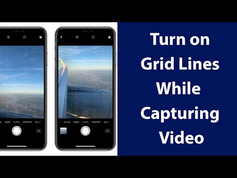 How to Turn on Grid Lines While Capturing Video on Android Mobile?