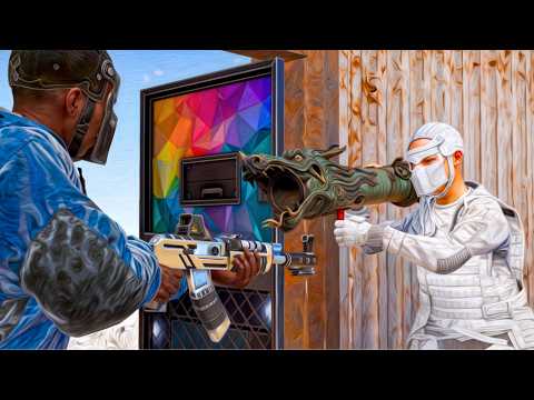 WYSTRZELILI 3500 RAKIET W NASZĄ BAZĘ - Rust