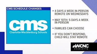 CMS middle, high school schedule changing