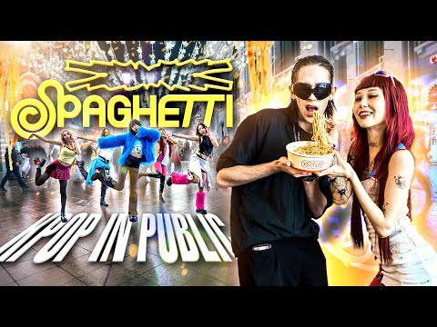 [K-POP IN PUBLIC ONE TAKE] LE SSERAFIM (르세라핌) 'SPAGHETTI (feat. j-hope of BTS)'| Dance cover by 3to1