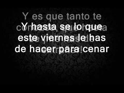 Te conozco - Ricardo Arjona (con letra)