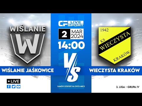 3 liga na żywo: Wiślanie Jaśkowice - Wieczysta Kraków [TRANSMISJA NA ŻYWO]