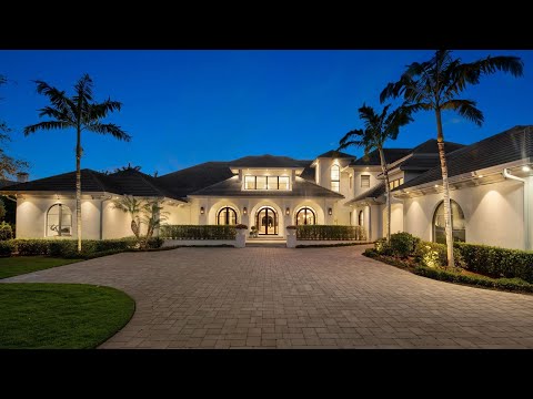 NEW LISTING in Naples, A $14.5 MILLION Sensational Estate with 13,000 SF luxurious living spaces