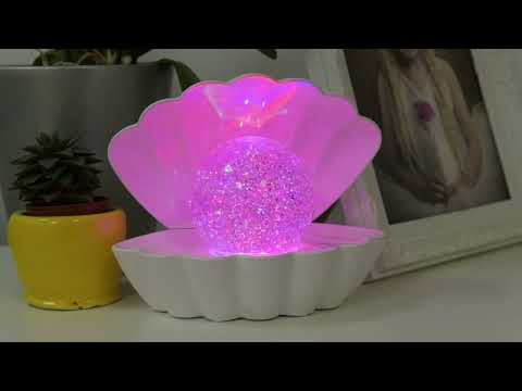 Mermaid Sea Shell LED Glitter Lamp - Best Selling Gifts for 2024