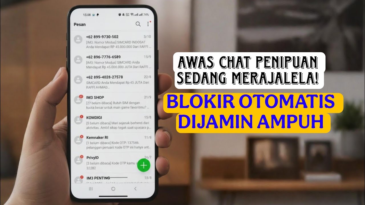 Sering Dapat Pesan Spam! Begini Cara Memblokirnya Dengan Mudah