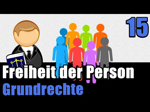 Art. 2 II S.2 ; Art. 104 GG Freedom of the Person - Constitutional Law II 15