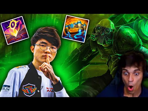 FAKER SMURF EN MASTER EUW AVEC UN SINGED MID ???! C'EST UN MASSACRE