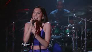 Jessie J singing Bang bang and Burning up live in Ellen 2014