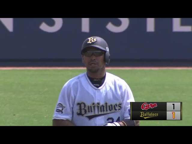 【ファーム】バファローズ・宮崎のタイムリー2ベースヒットで同点に追い付く!! 2018/7/20 Bs-C(ファーム)