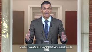 Spanish PM Sanchez calls snap election for November 29