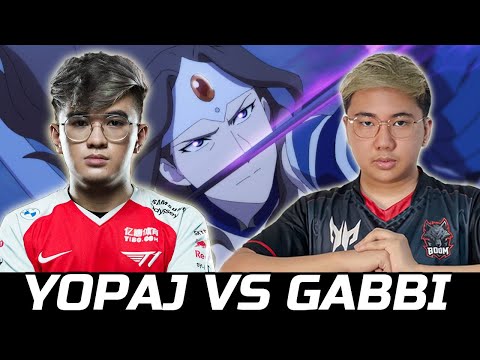 YOPAJ VS T1.GABBI - MIRANA MID VS RAZOR GODLIKE DOTA 2