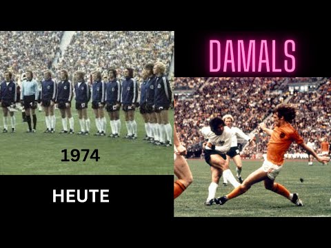 WELTMEISTER 1974 DEUTSCHLAND / Die Spieler damals1974 und Heute