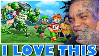 SML Gaming - ATTACK OF THE GREEN BEANS! [reaction]