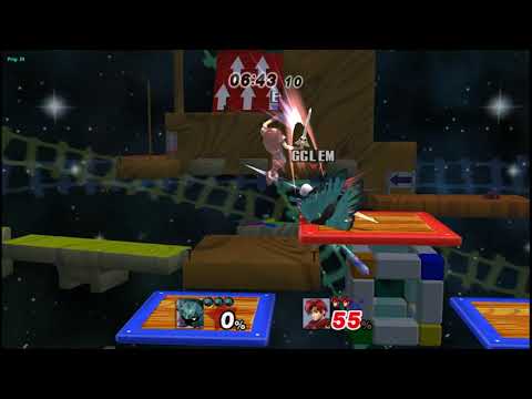 Terrace (Roy, C. Falcon, Marth) vs. Gclem (MK, Fox)