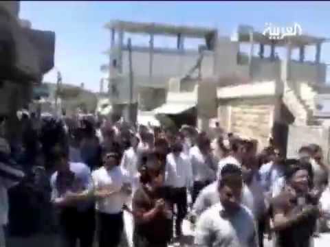 موجز لقناة العربية حول أخر التطورات في سوريا خلال جمعة"أطفال الحرية"