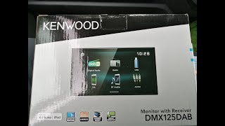 Kenwood DMX125 DAB radio fitters review & basic install guide.