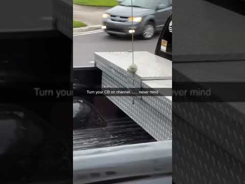What’s up with that big whip antenna and no #cbradio #cbantenna