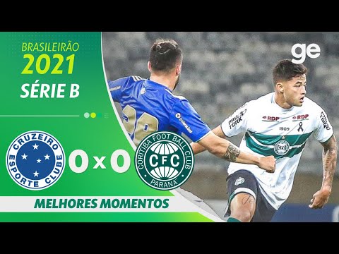 Gols e lances de Cruzeiro x Coritiba