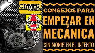 ¡Empezar en MECÁNICA de MOTOCICLETAS! Consejos para llevar el MANTENIMIENTO y ARREGLOS de tu moto!