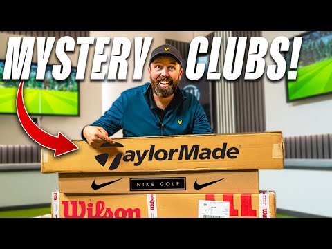 I test golf clubs I never unboxed (BIG SURPRISE)