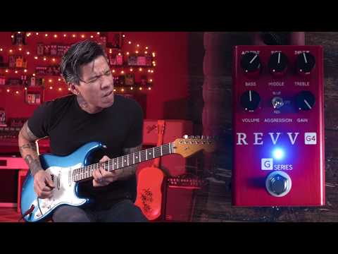 Revv G4 Distortion pedal - demo by RJ Ronquillo
