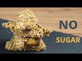 How To Make Healthy Sesame Bars Dessert With NO SUGAR That Are Delicious And Easy To Prepare