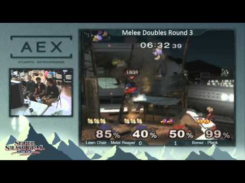 AEX7 Melee Doubles: Metal Reeper & Lawn Chair vs Bonez & Plank