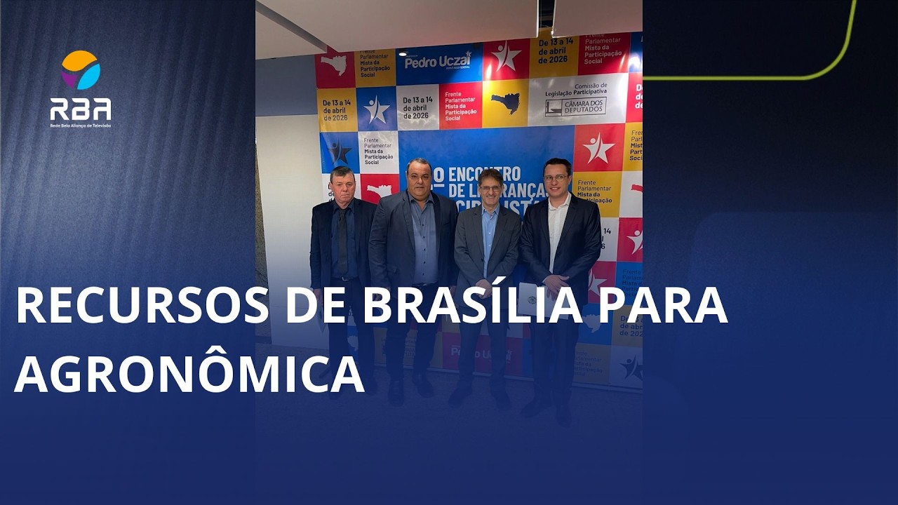 Município de Agronômica recebe recursos de Brasília