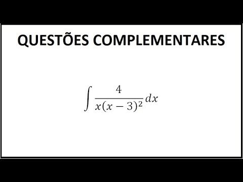 INTEGRAIS - Frações parciais