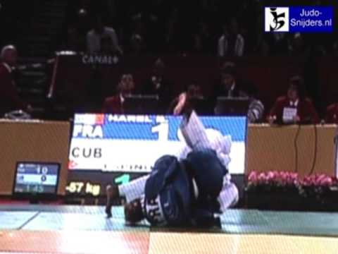 Judo 2009 Paris: Harel (FRA) - Espinosa (CUB) [-57kg].