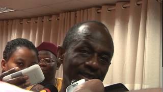 Asiedu Nketia Wears Wife's Winter Coat