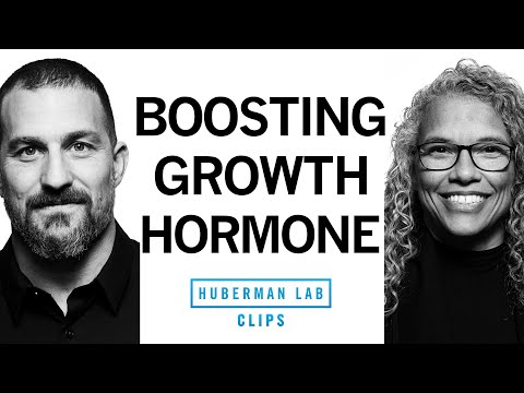 How to Boost Your Growth Hormone with Sleep - Dr. Gina Poe & Dr. Andrew Huberman