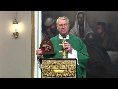 Homilia Santa Missa 07/07/2014 Pe. Eduardo - Jesus tira todo o mal!