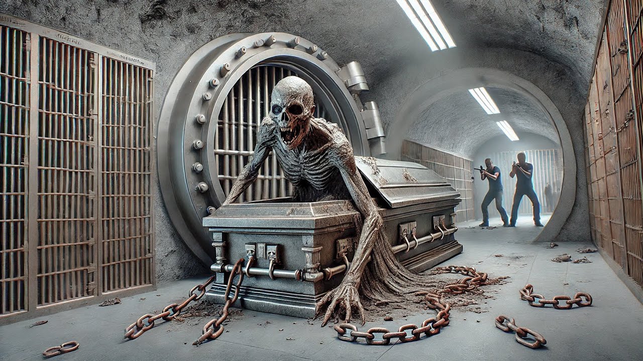 Ladrões Desinformados Tentam Roubar Cofre, Mas Sem Querer Libertam um ser Milenar Sedento por Sangue