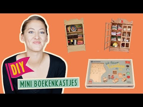 Build a Tiny Bookcase for Your Mouse Mansion
