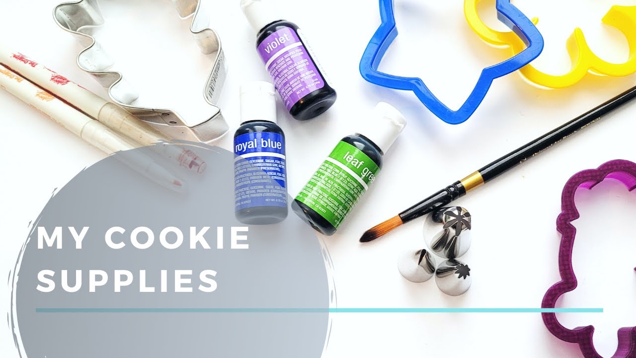 Cookie Decorating Supplies TOUR: What You Need to be a Cookie Decorator
