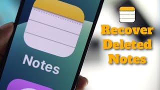How to recover deleted notes on an iPhone! [iPhone Notes Disappeared]